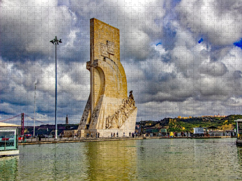 Das Padrão dos Descobrimentos am Ufer des Tejo