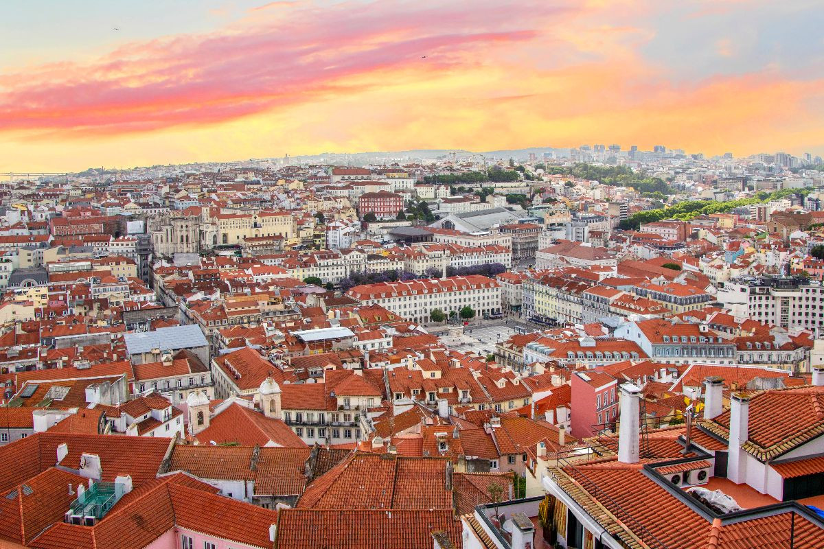 Die Stadt Lissabon