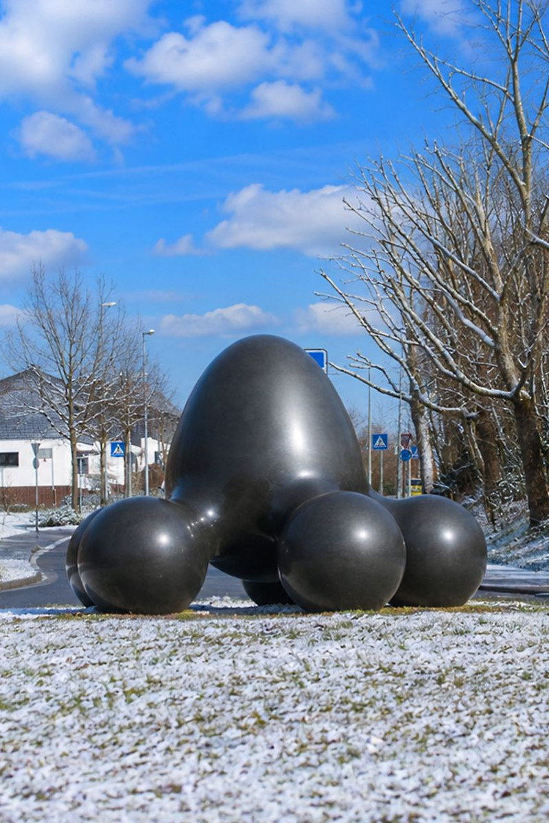 Oberurseler Straße Kunst im Kreisel