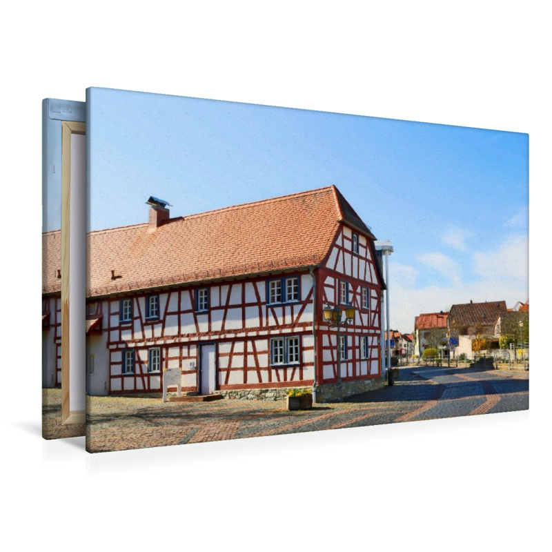 Ein Motiv aus dem Kalender Eschborn Fachwerk und  Finanzen