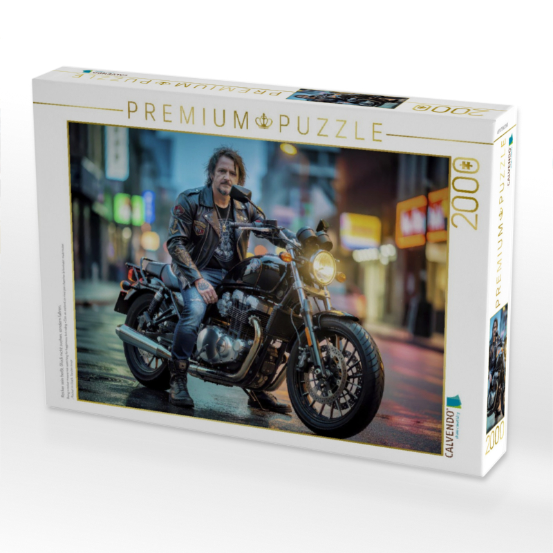 Rocker sein heißt, Glück nicht suchen, sondern fahren.