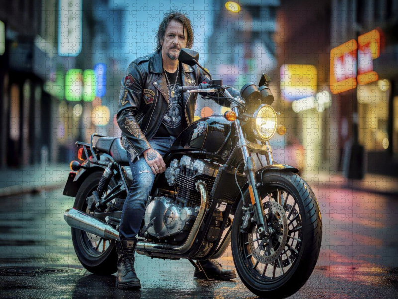 Rocker sein heißt, Glück nicht suchen, sondern fahren.