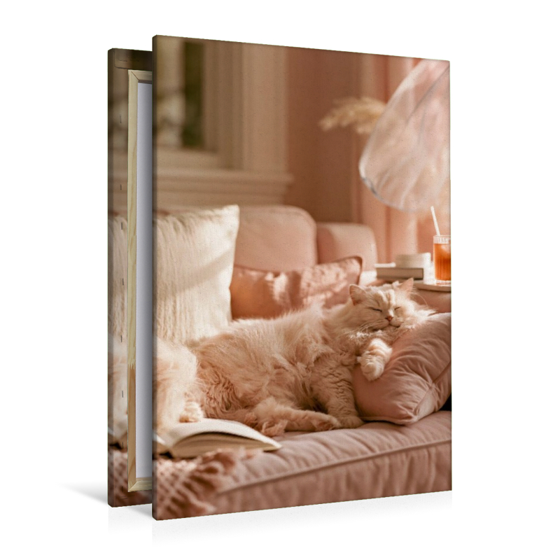 Die Katze schläft, und der Alltag gleich mit