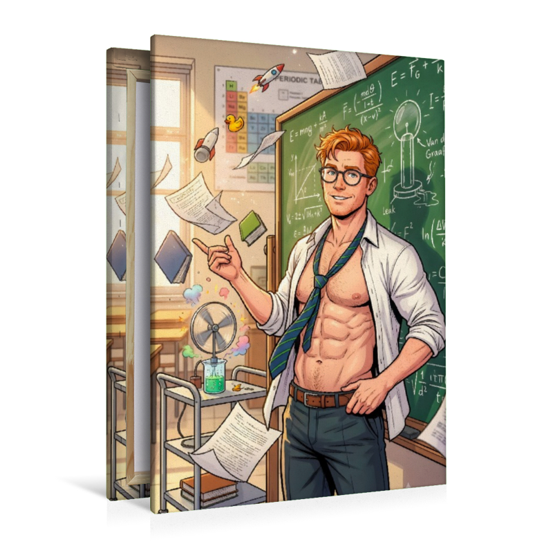 Der Lehrer an der Abendschule