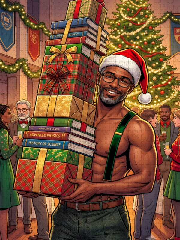 Der Professor auf der Weihnachtsfeier