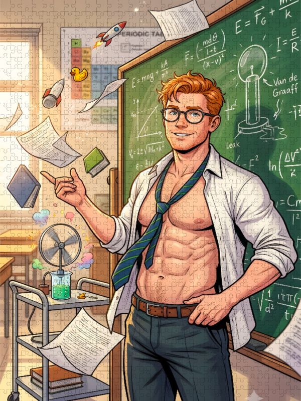 Der Lehrer an der Abendschule