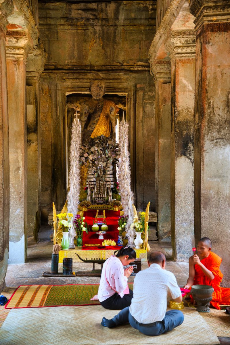 Segen in Angkor Wat, Kambodscha – Schönheit mit Geschichte