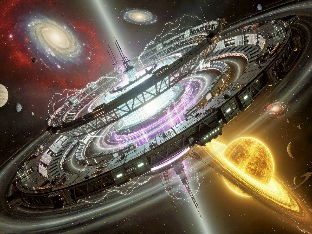 Technologie, die Gravitation formt wie Metall.