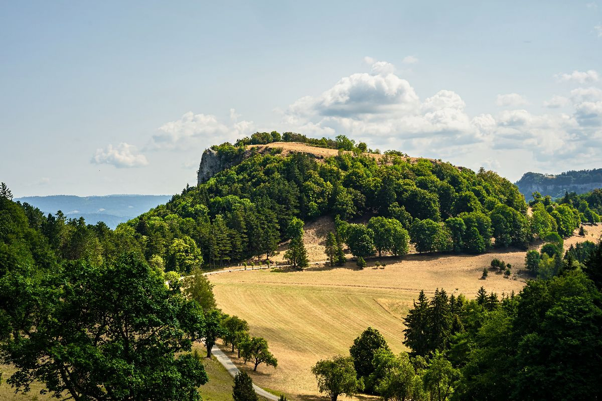 Blick auf den Lochen bei Balingen