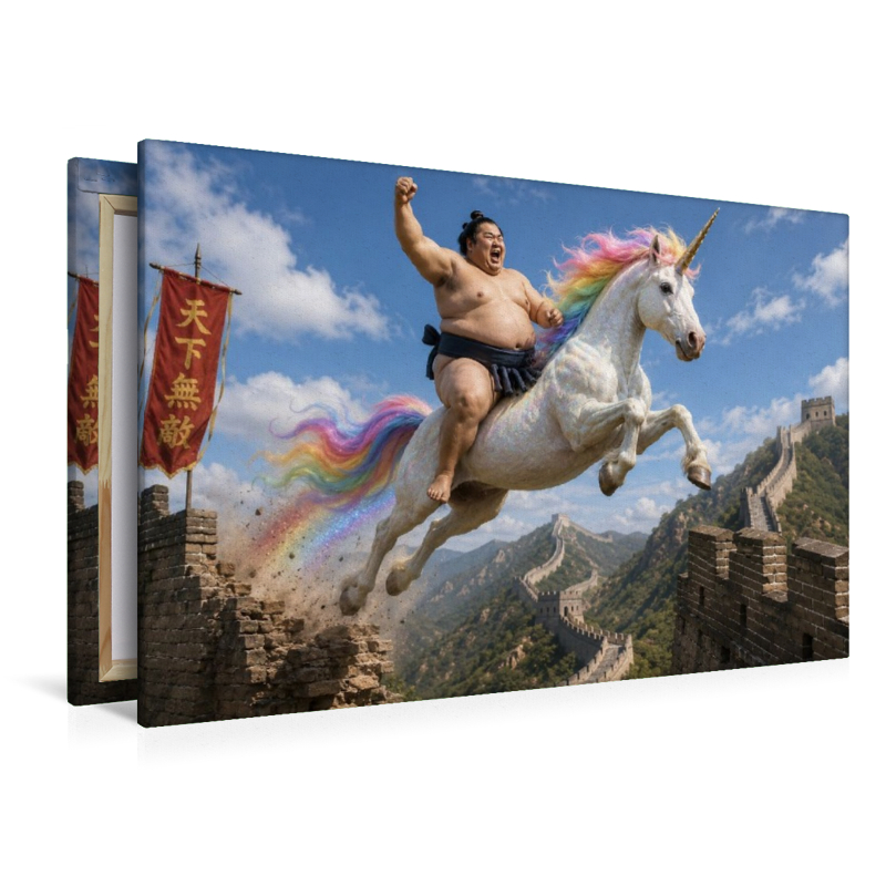 Sumoringer und Einhorn