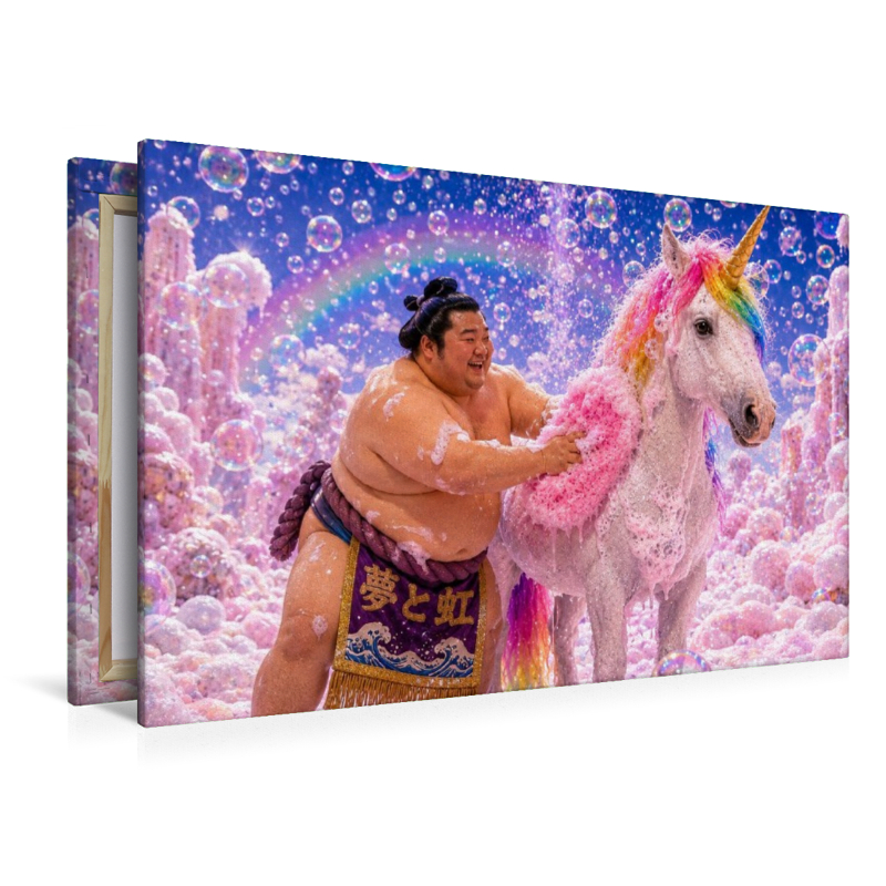 Ein Motiv aus dem Kalender Sumoringer und Einhorn - Fantastische Freunde