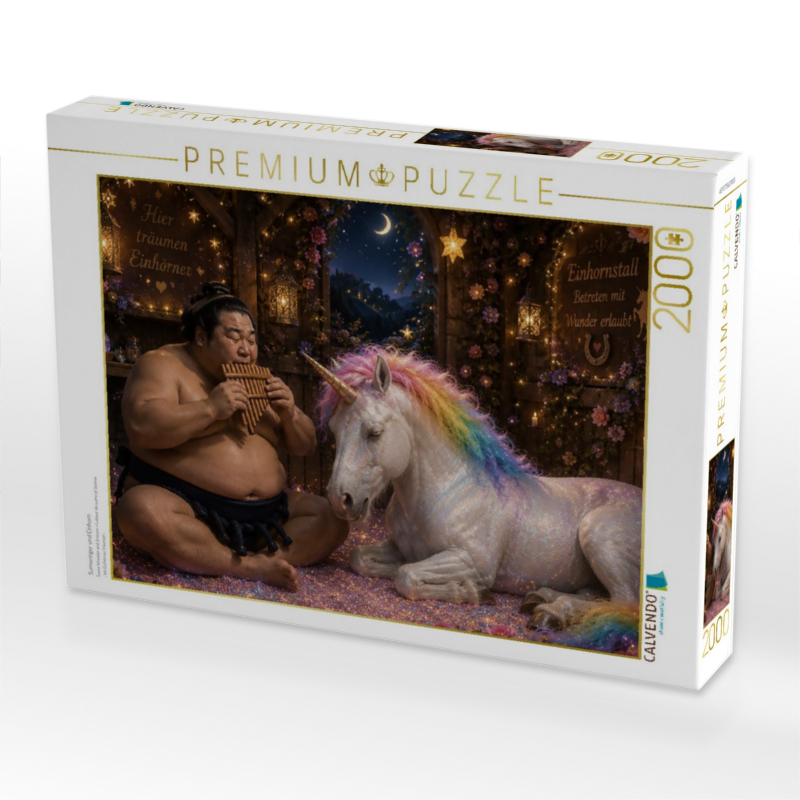 Sumoringer und Einhorn