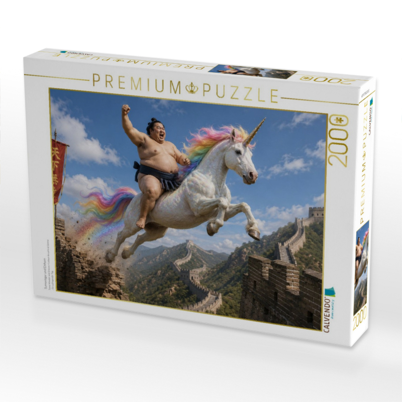 Sumoringer und Einhorn
