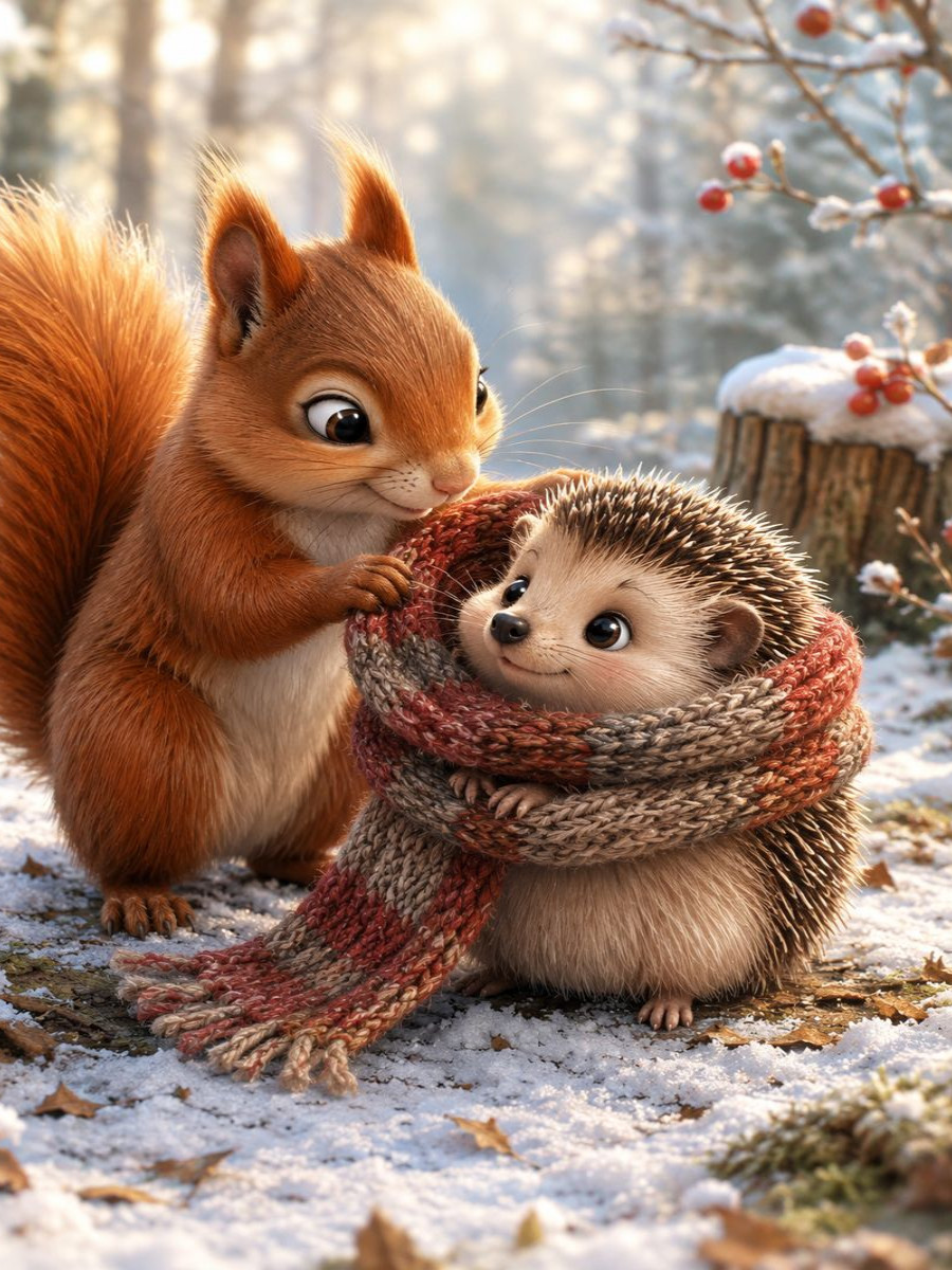 Kleine Winterfreunde