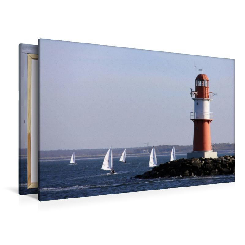 Segelboote in Warnemünde bei Rostock