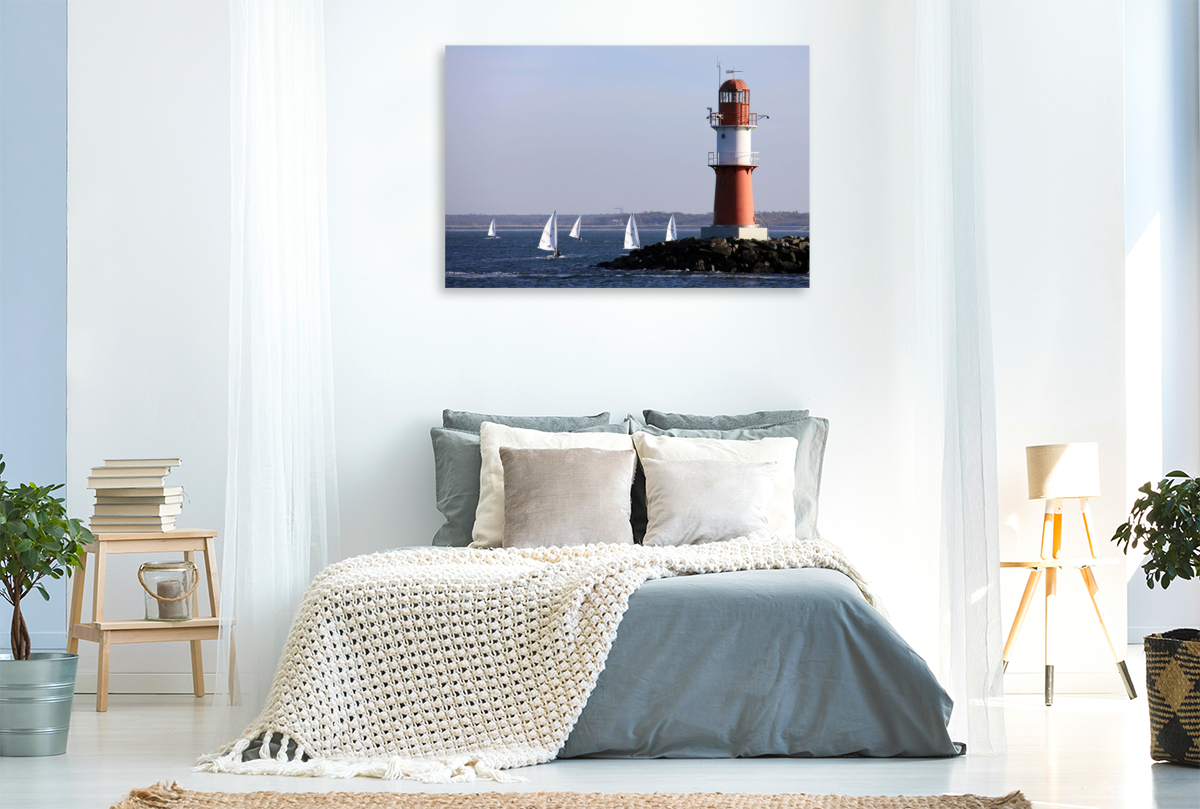 Segelboote in Warnemünde bei Rostock