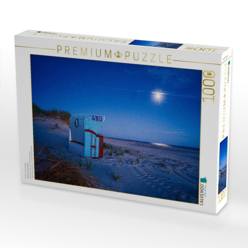 Einsamer Strandkorb