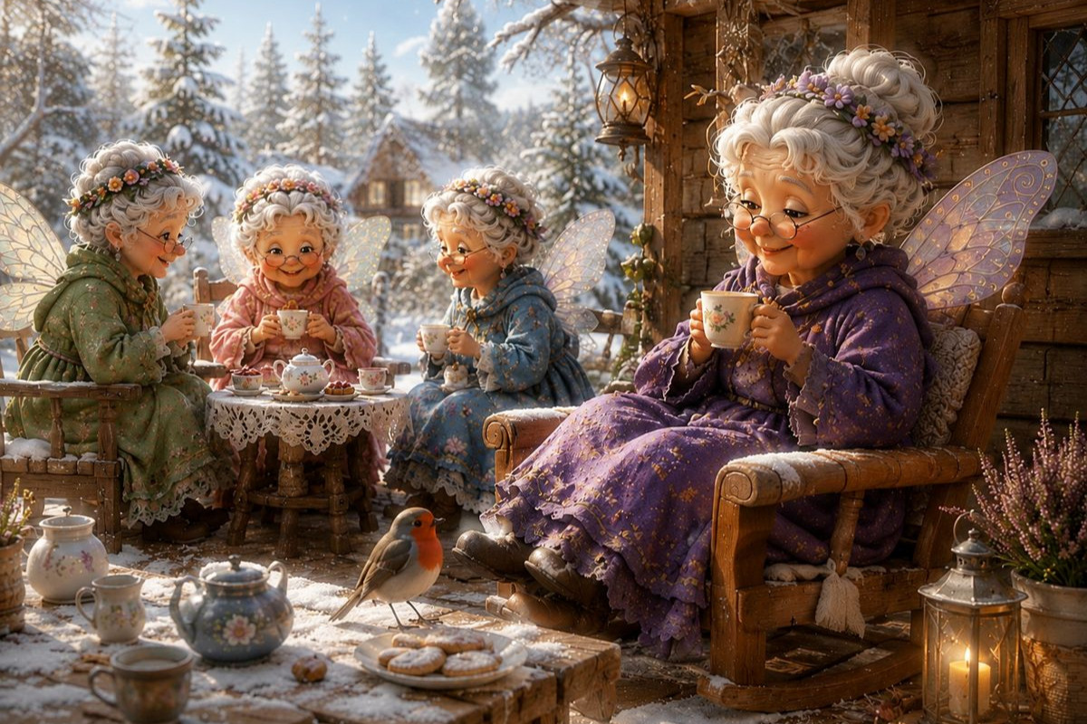 Wintertee bei den Feen