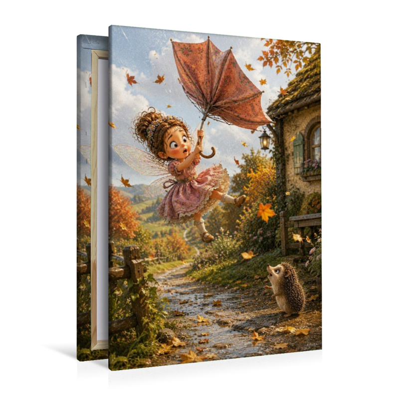Die fliegende Schirmfee