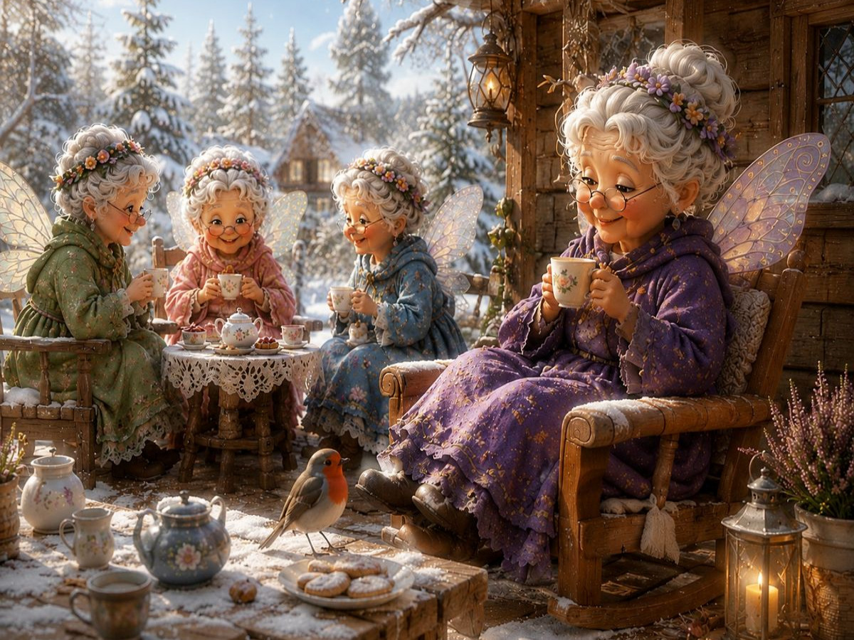 Wintertee bei den Feen