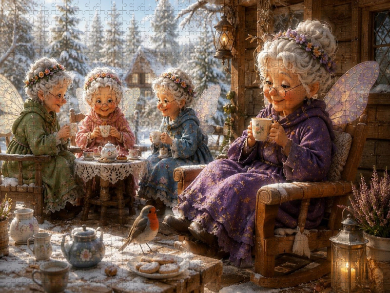Wintertee bei den Feen