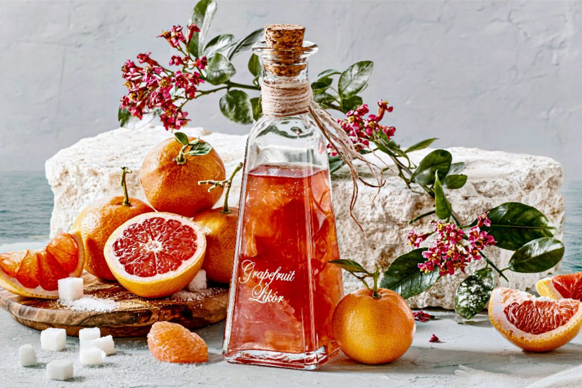 Herb, frisch, pink - ein kleiner Frischekick im Glas