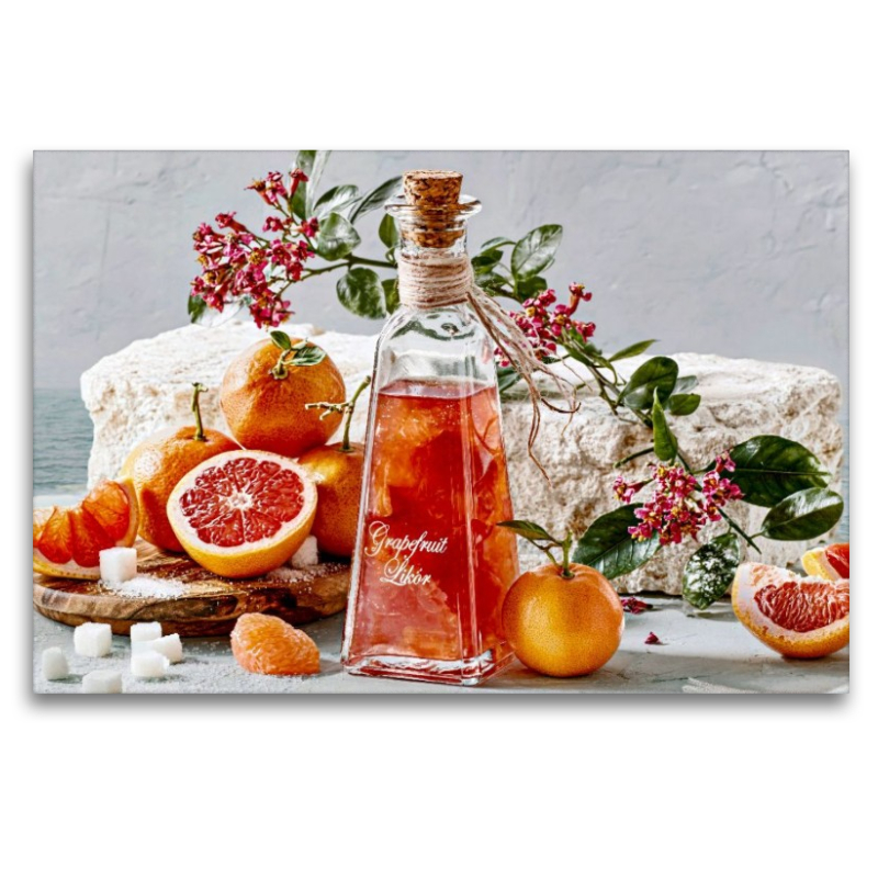 Herb, frisch, pink - ein kleiner Frischekick im Glas