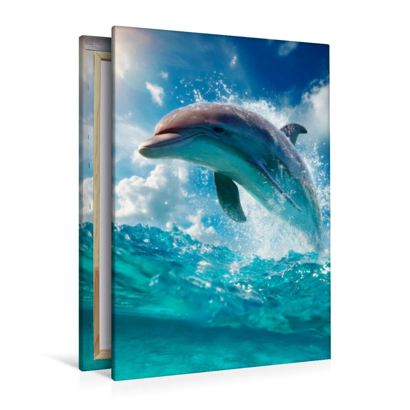 Verspielter Delfin