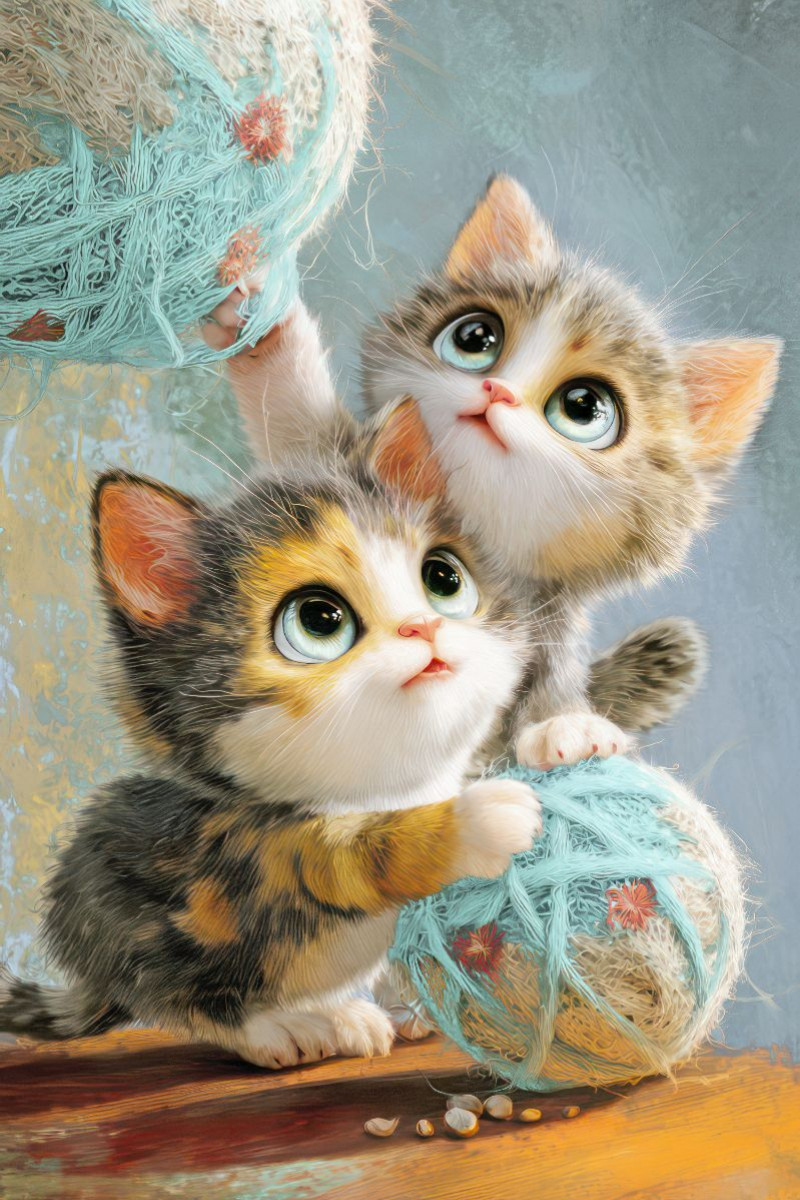 Entzückende Tierbaby Illustrationen