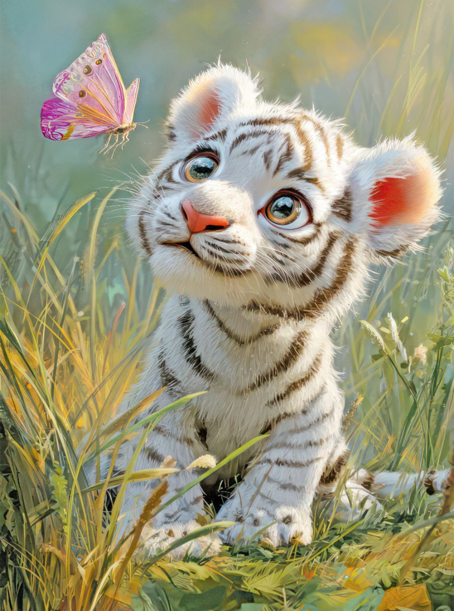 Entzückende Tierbaby Illustrationen