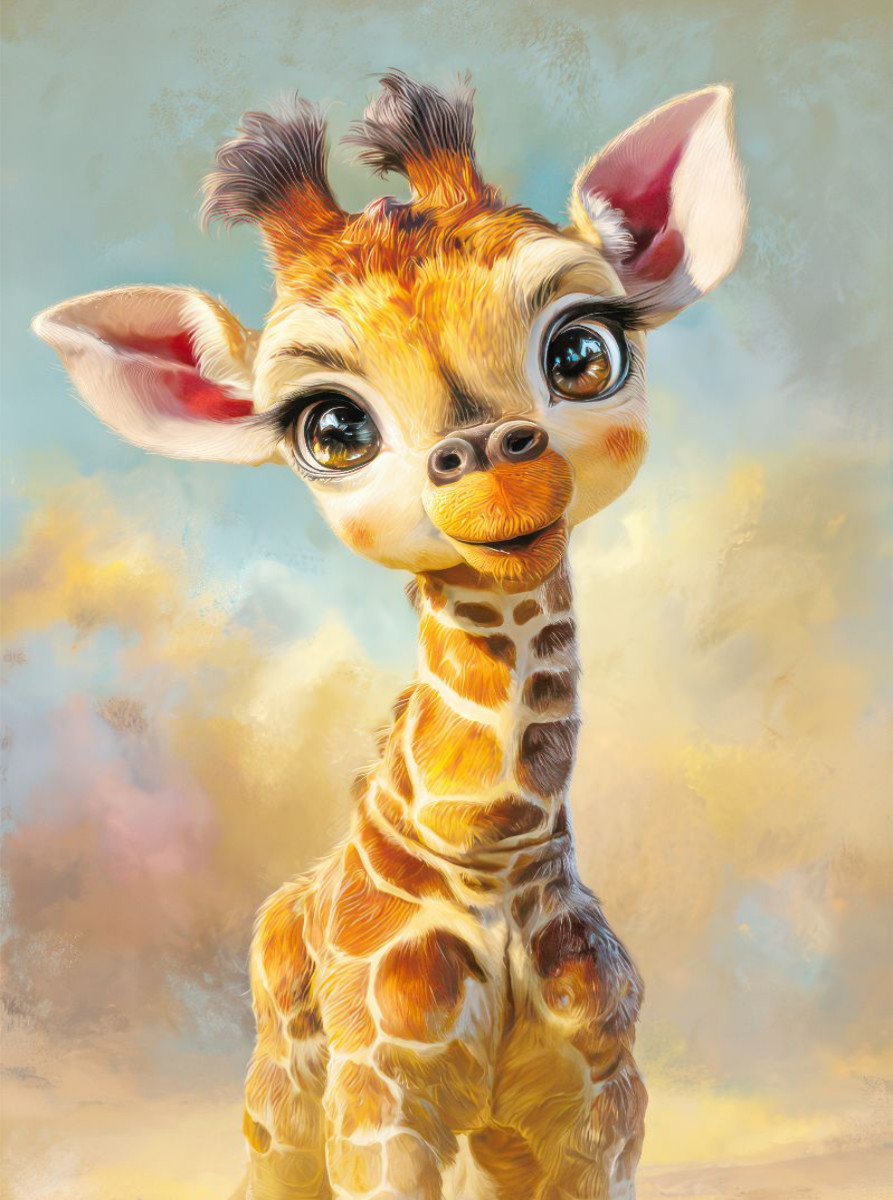 Entzückende Tierbaby Illustrationen