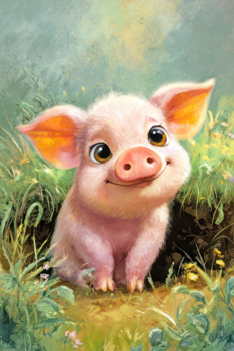 Entzückende Tierbaby Illustrationen