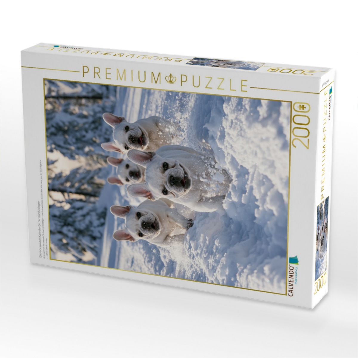 Ein Motiv aus dem Kalender Ein Herz für Buldoggen