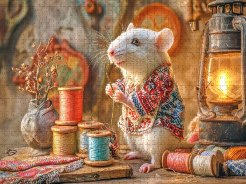 Niedliche Tierwohnungen