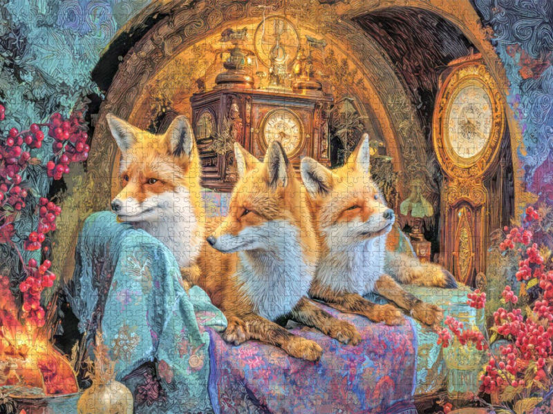 Niedliche Tierwohnungen