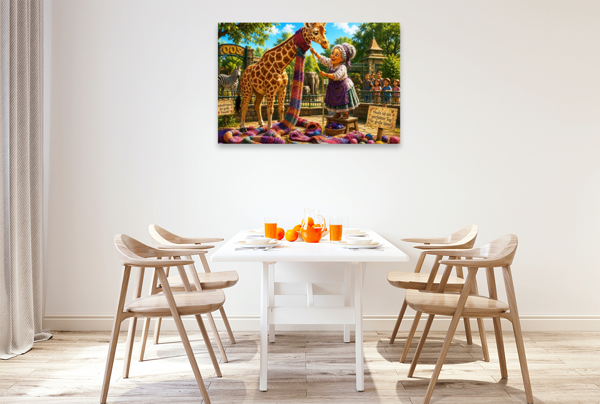 Maßarbeit für die Giraffe
