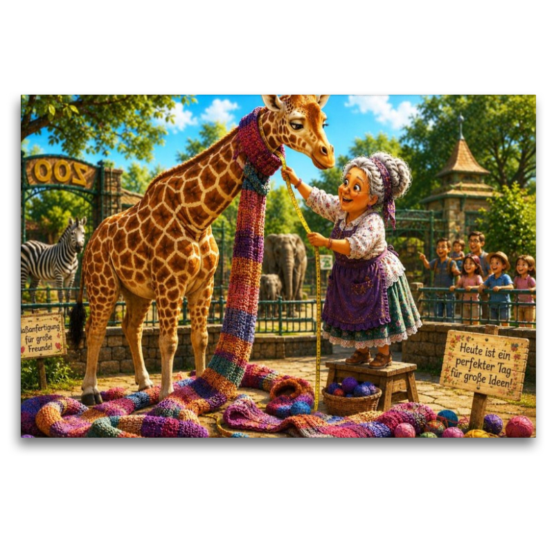 Maßarbeit für die Giraffe