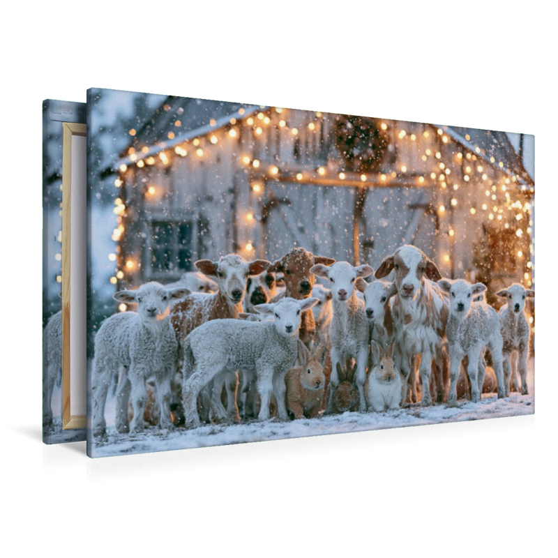 Weihnachtszauber auf dem Hof