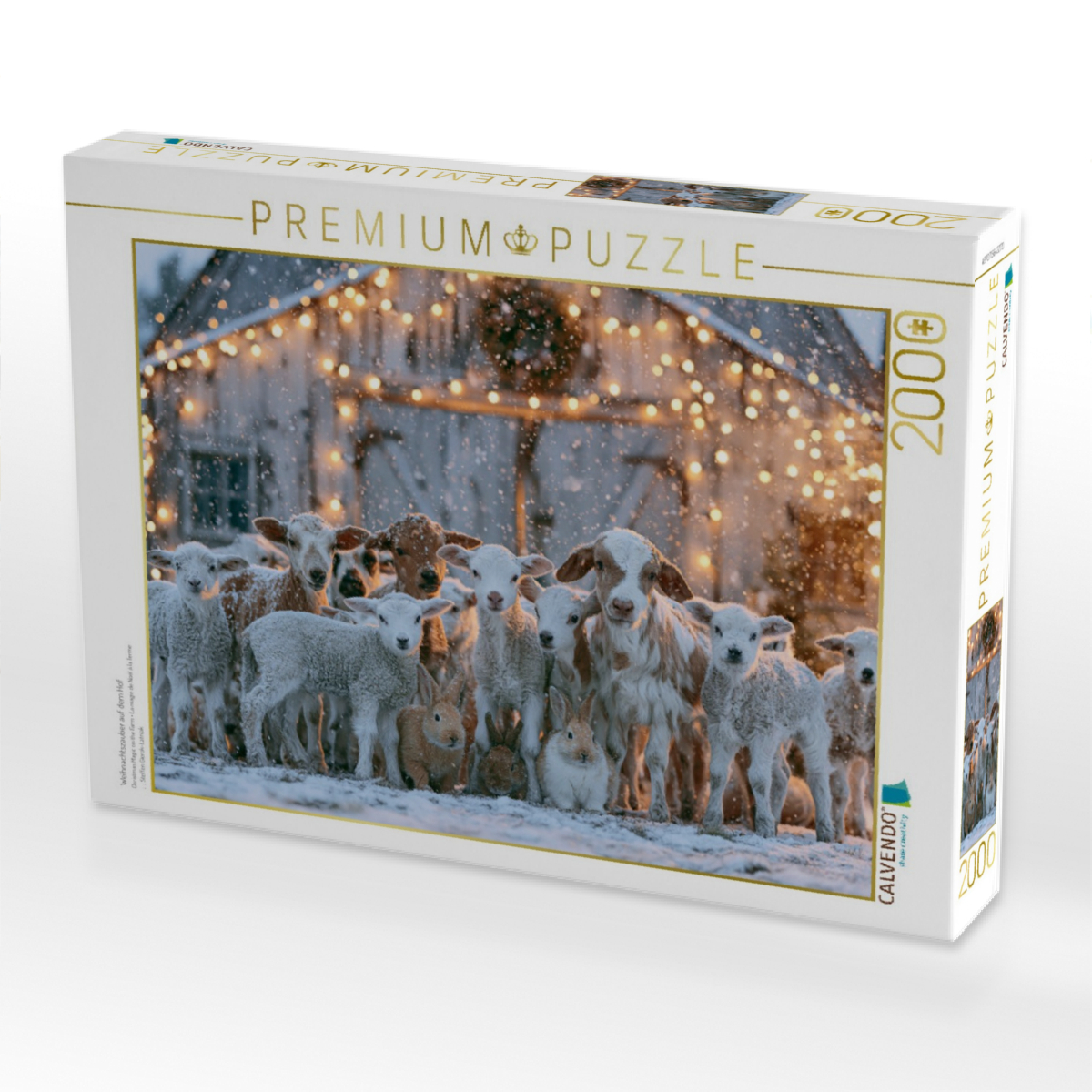 Weihnachtszauber auf dem Hof