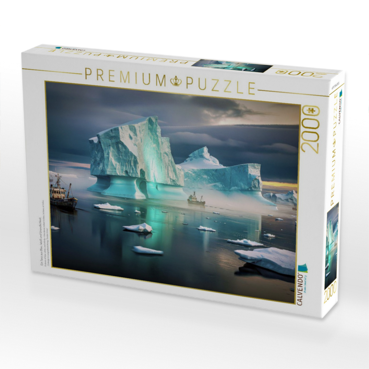 Ein Tanz aus Blau, Weiß und Unendlichkeit.