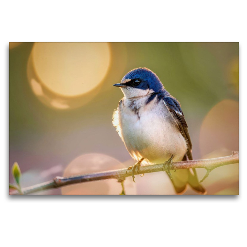 Portrait der Leichtigkeit, Natur, die sich selbst malt.