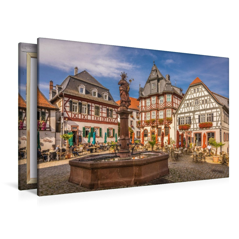 Marktplatz von Heppenheim, Hessen