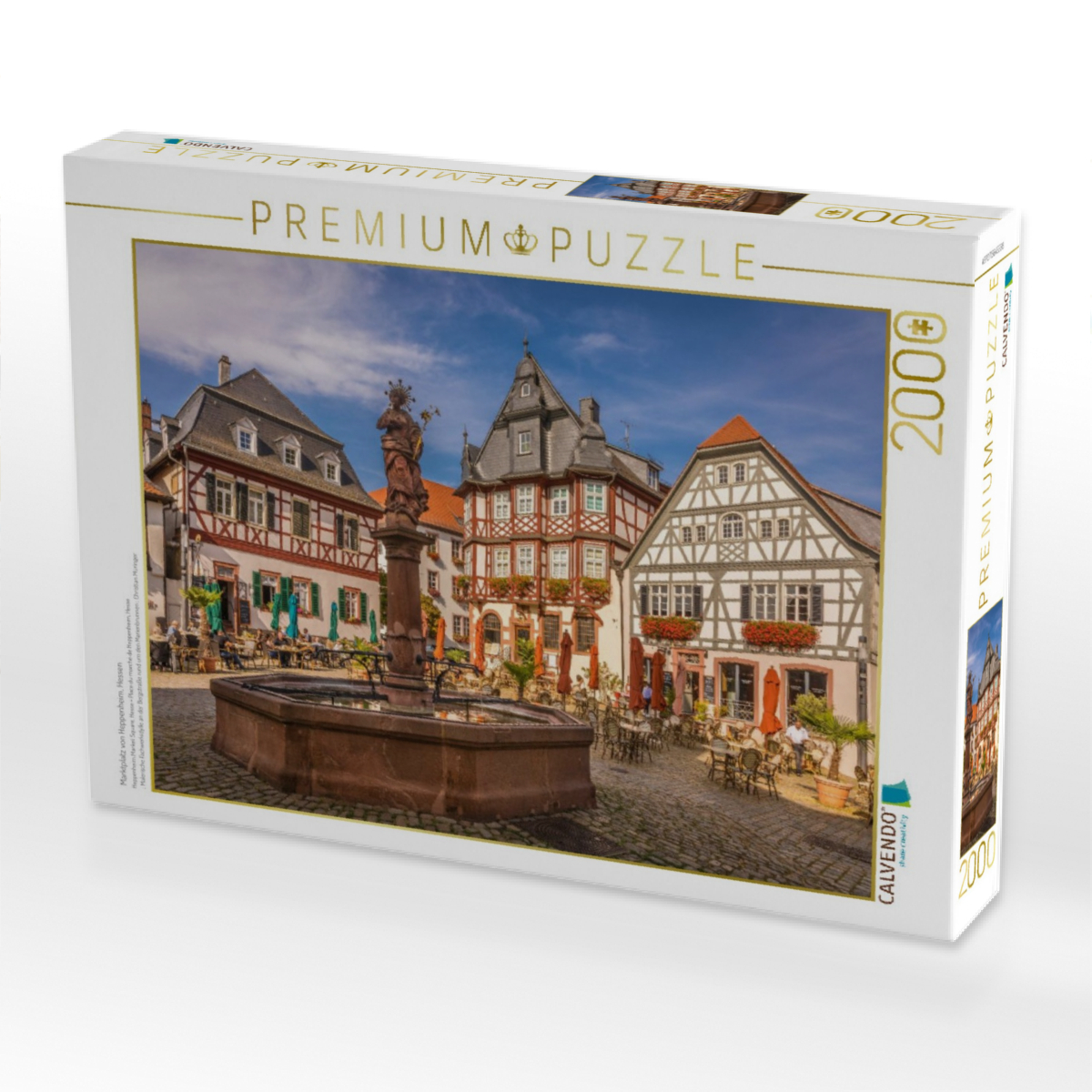 Marktplatz von Heppenheim, Hessen