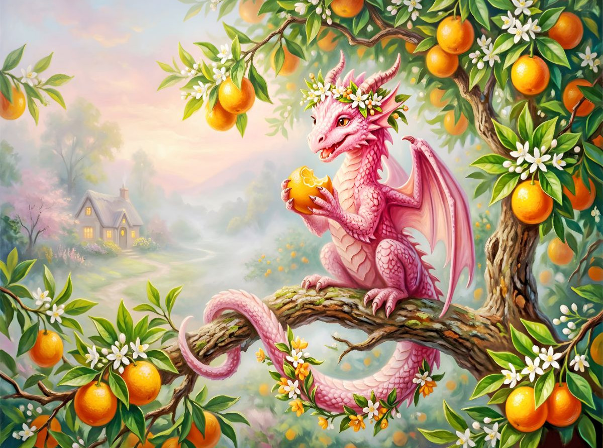 Saftiges Orangen-Frühstück