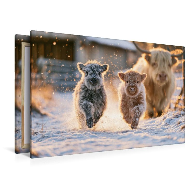 Winterglück auf vier Hufen
