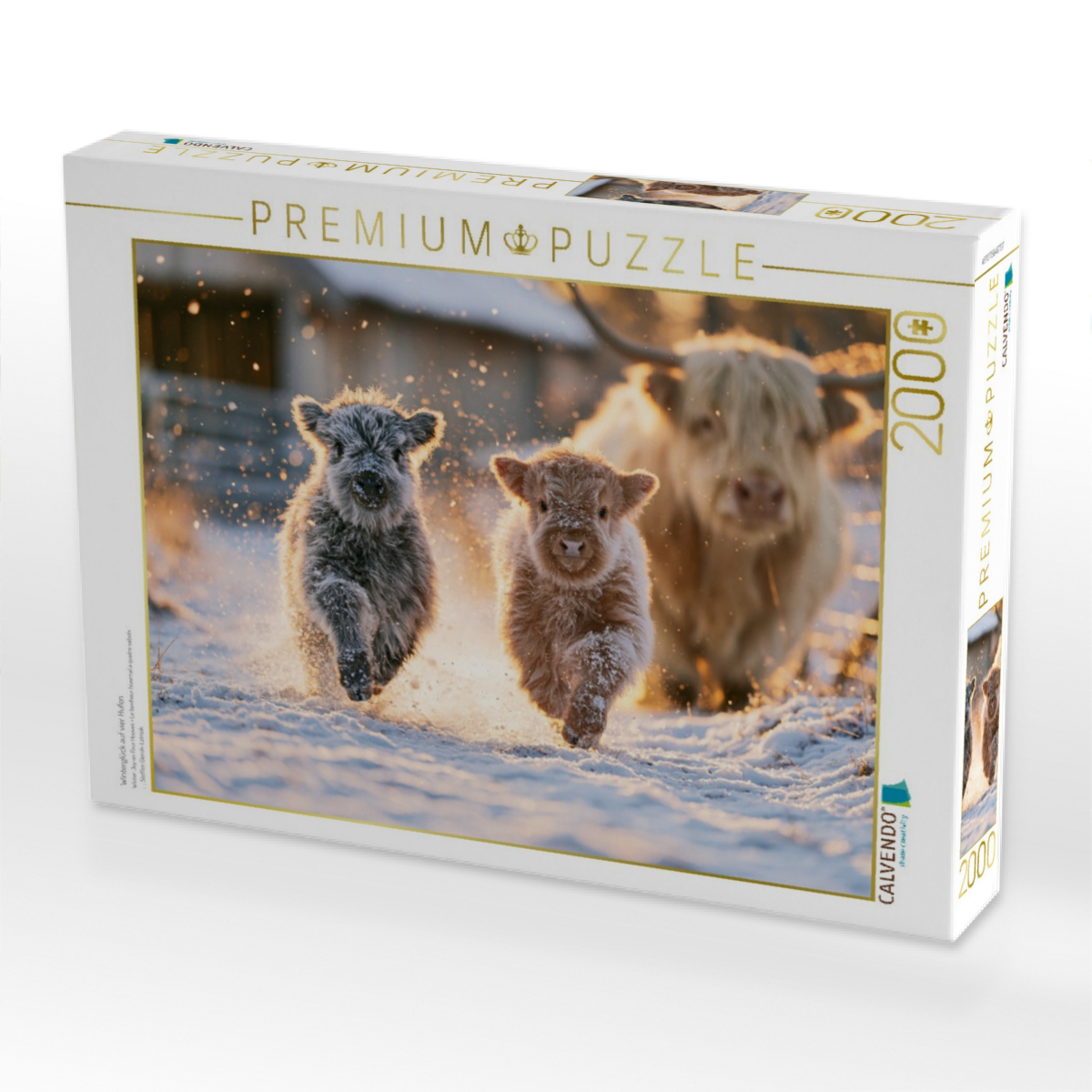 Winterglück auf vier Hufen