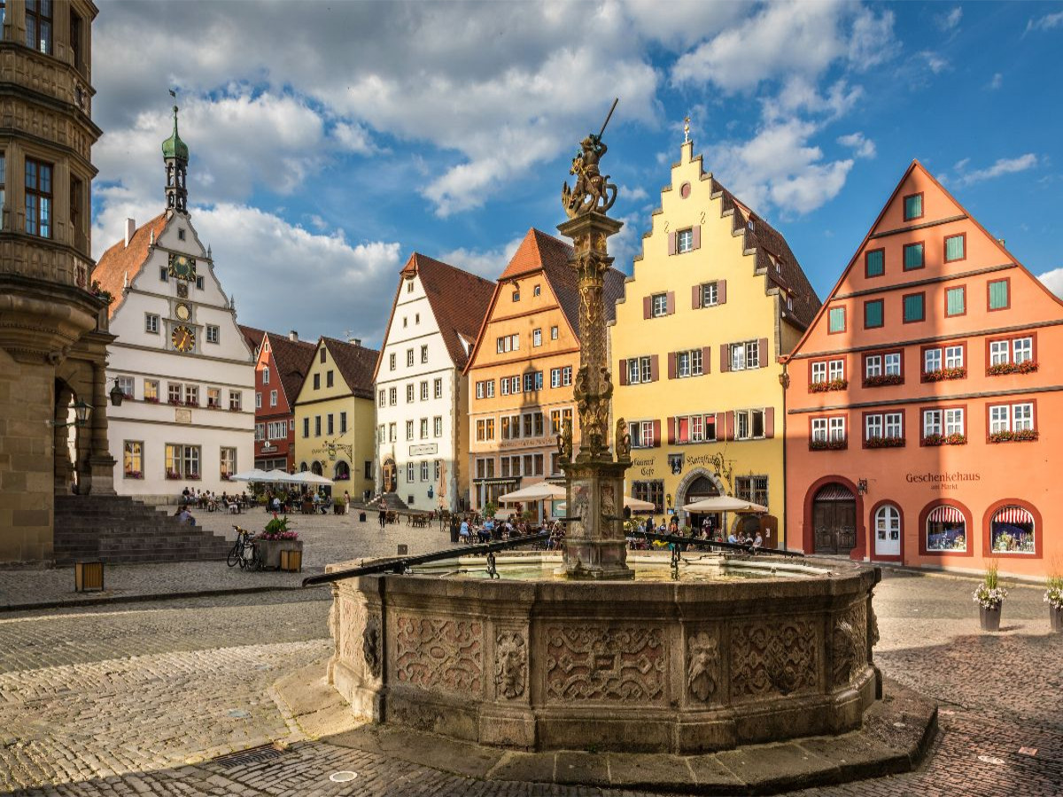 Marktplatz in Rothenburg ob der Tauber