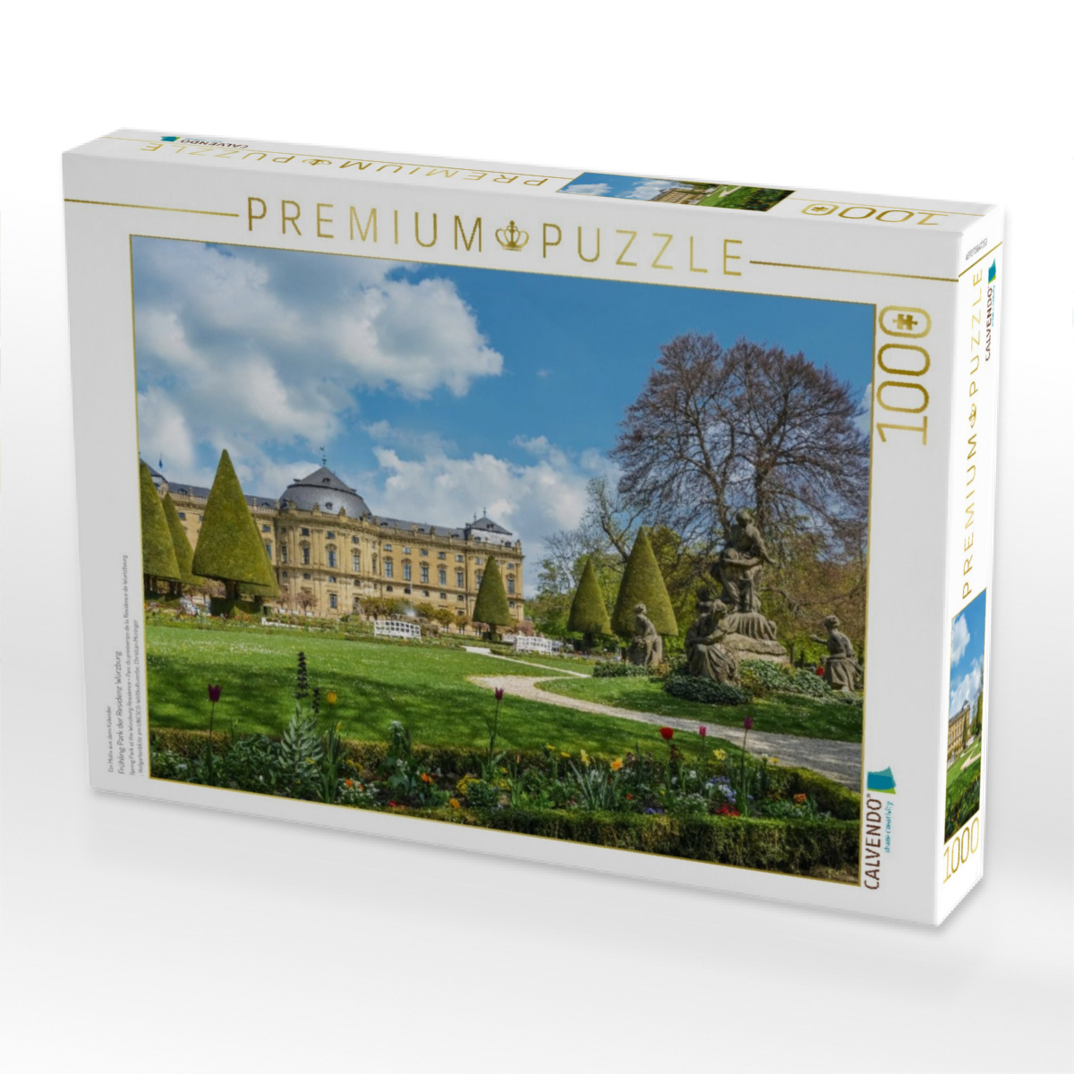 Frühling Park der Residenz Würzburg