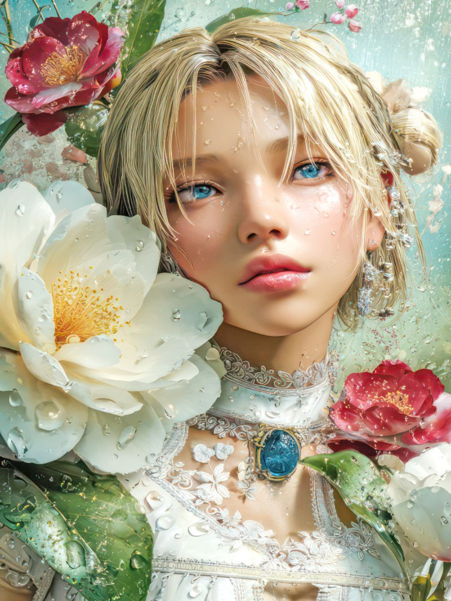 Verspielte Anime Figuren