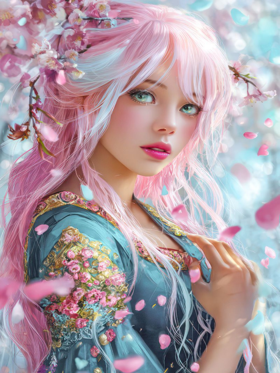 Verspielte Anime Figuren